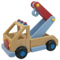 Carro de brinquedo de madeira Crane Truck